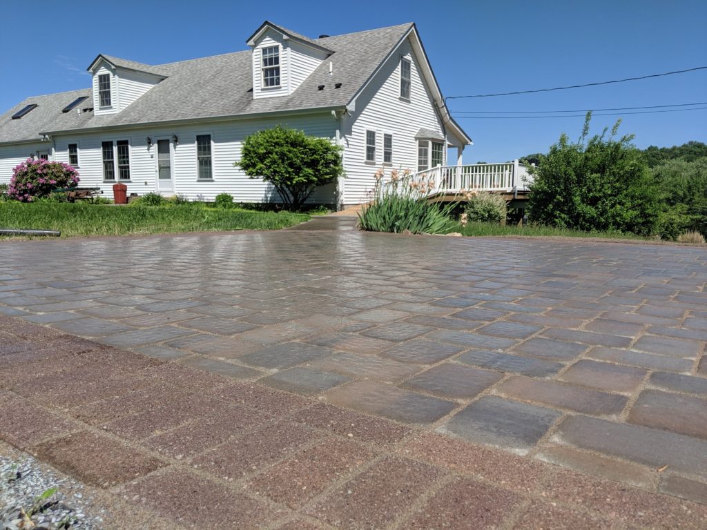 North Jersey paver installation